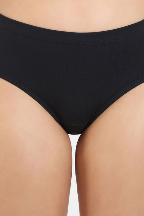 Zivame Anti-Microbial Medium Rise Full Coverage Hipster Panty (Pack of 3) - Multicolor — image 13